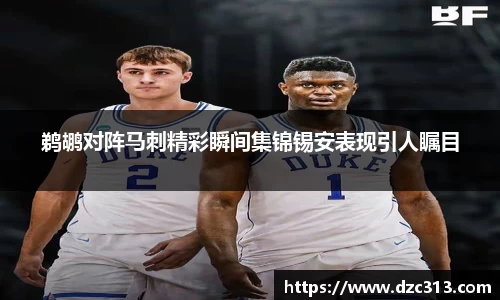 鹈鹕对阵马刺精彩瞬间集锦锡安表现引人瞩目